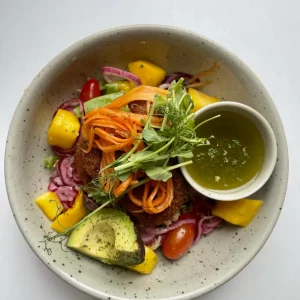 Falafelsallad (vegansk)